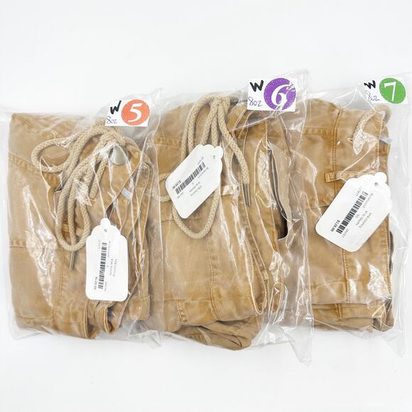 YFB Young Fabulous & Broke Milo Shorts Butterscotch Tan Brown 2279TT XS NEW NWT - Picture 8 of 8